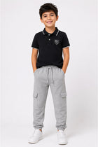 EMBROIDERED POLO SHIRT FOR BOYS