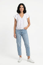 EMBROIDERED BLOUSE FOR WOMEN