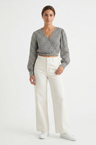 PRINTED BLOUSE FOR WOMEN