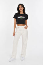 GRAPHIC CROP T-SHIRT FOR WOMEN