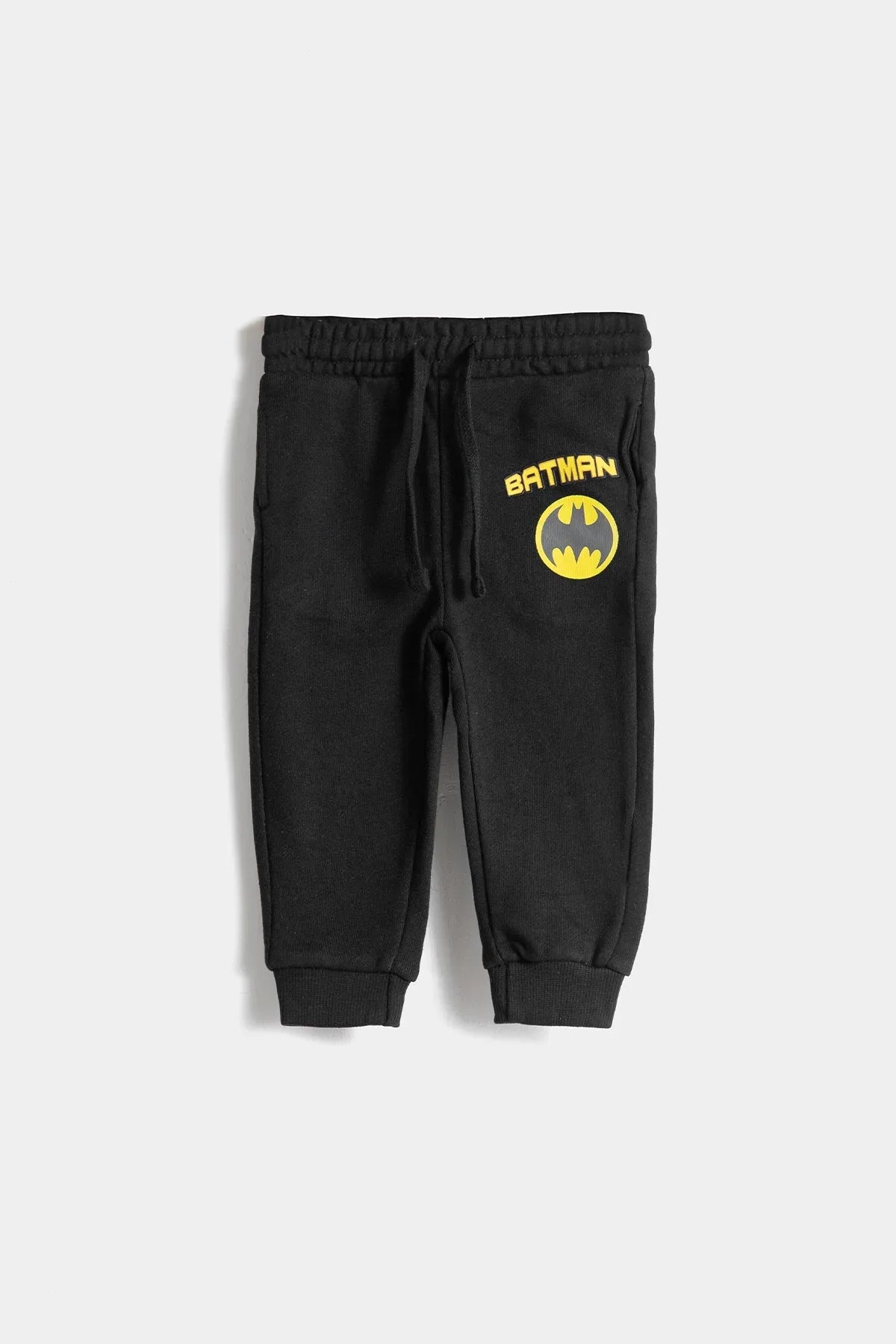 Shop Batman Trouser For Baby Boy -Black Meme - Main Image