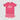 Bonita Printed Suit For Girl - Hot Pink Front Side