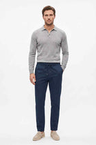 DRAWSTRING STRAIGHT FIT PANTS FOR MEN MEME