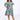 Girls Printed Midi Dress
