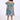 Girls Printed Midi Dress