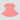 Solid Dress For Girl - Rose Front Side