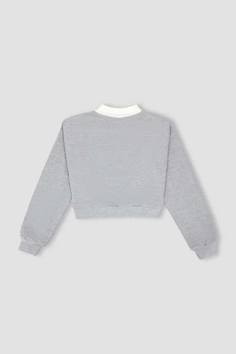 Cropped Sweatshirt MEME