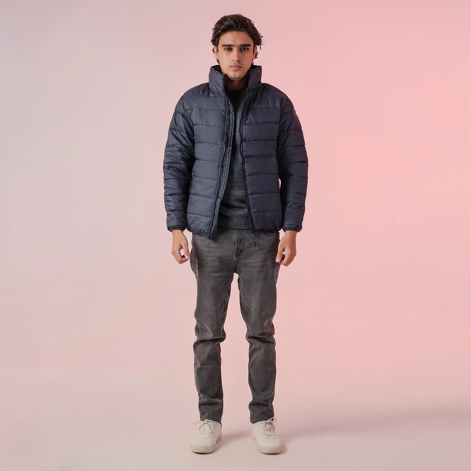 Puffer Jacket For Men Navy