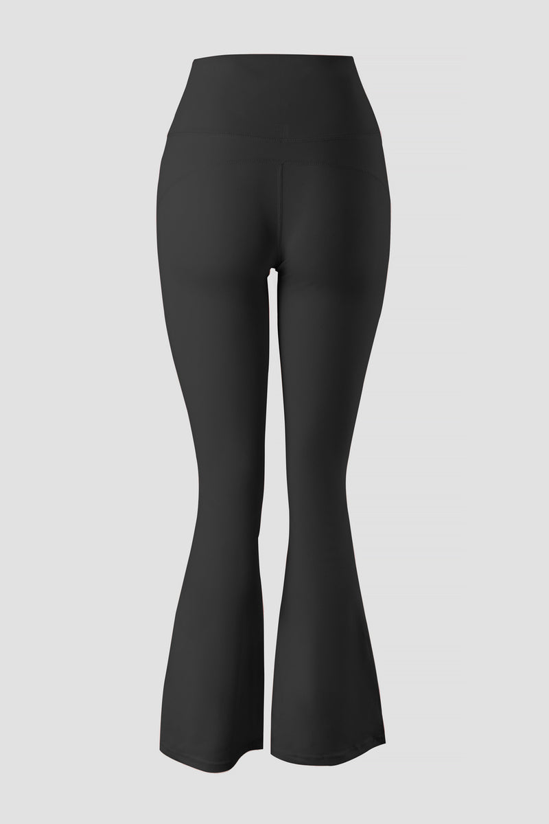 Women Active Wear Flared Leggings Meme