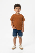 POCKET DETAIL T-SHIRT FOR BABY BOY MEME