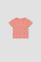 Printed T-Shirt For Baby Girl - Pink - MEME