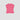 Printed Tank Top For Girl - Hot Pink back Side