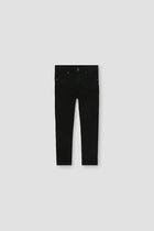Slim Fit Denim Jeans For Boy - Black - MEME