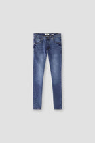 Slim Fit Jeans For Men - Mid Blue - MEME