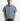 Stripe Half Sleeve Shirt For Men Blue model ware