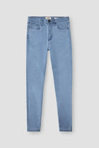 Skinny Fit Jeans For Women - Light Blue - MEME
