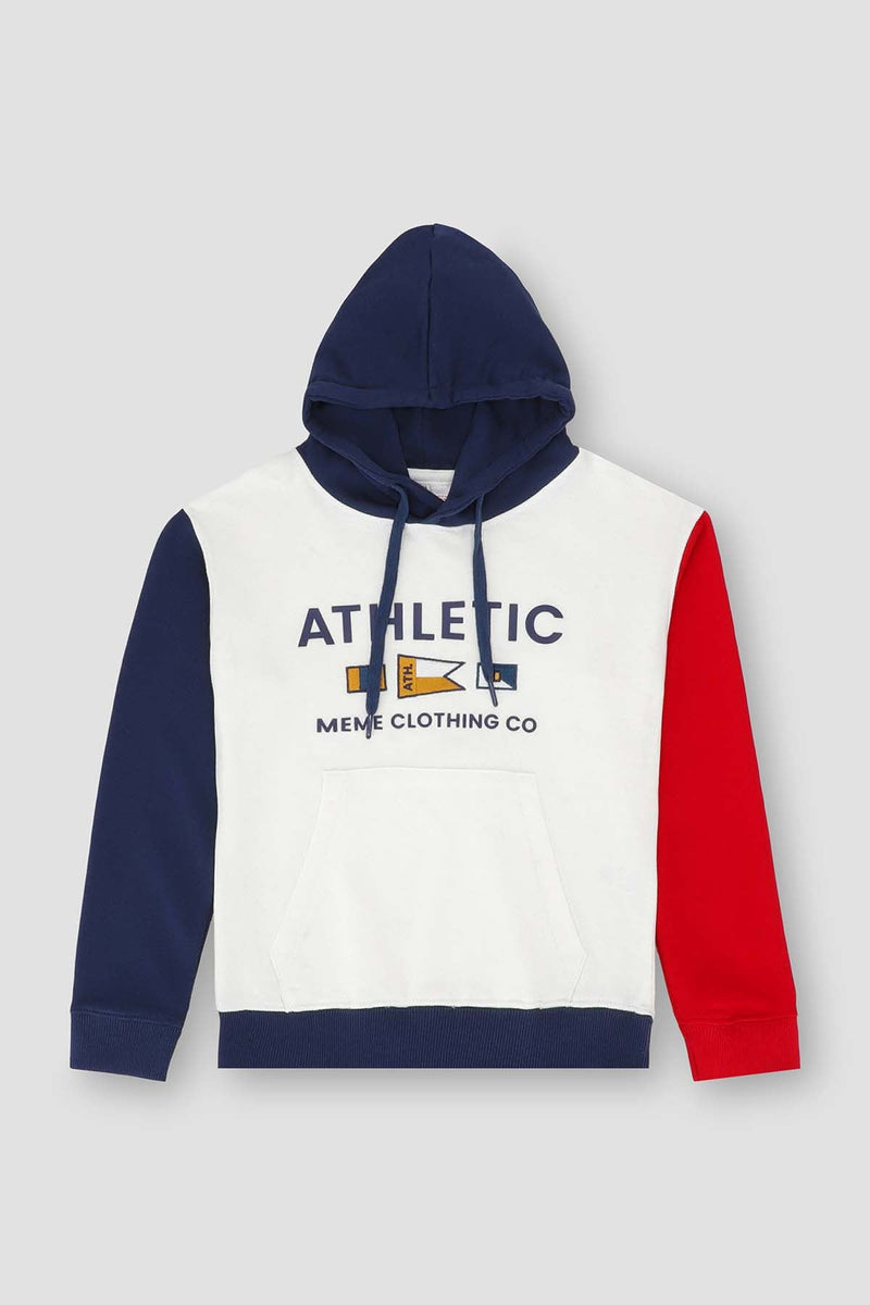 White sales athletic hoodie