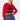 Printed Long Sleeve T-Shirt For Women - Cherry Red Model Front Pose
