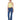 Medium Wash Flared Jeans