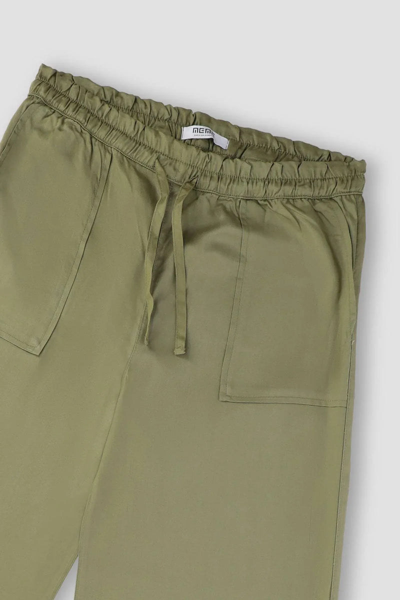 Wide Leg Pants Khaki MEME