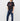 Dark Wash Textured Jeans