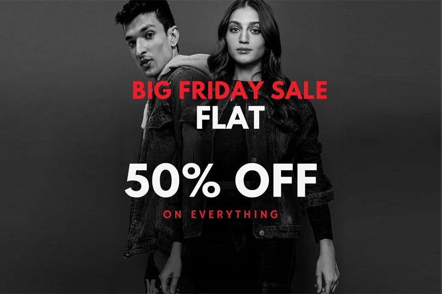 Big Friday Sale Extravaganza: Unlock FLAT 50% OFF Sitewide at Meme Fashion