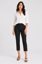 CROPPED SLIM FIT PANTS FOR WOMEN