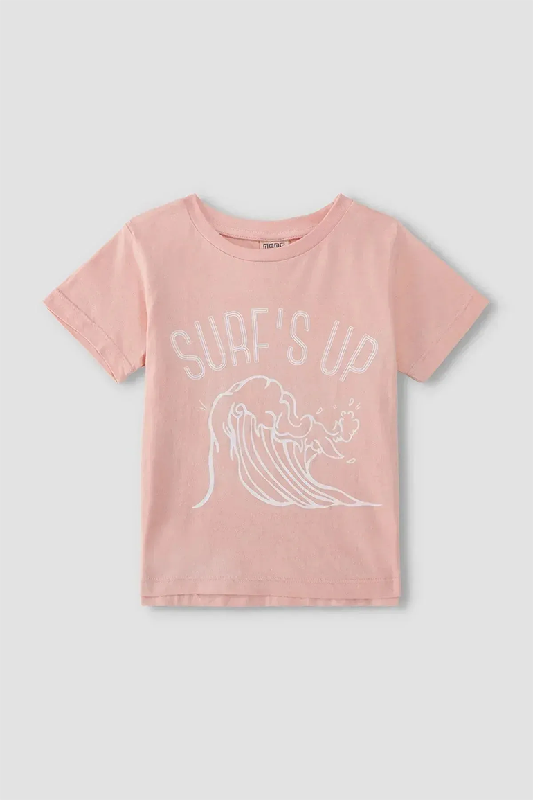 SURF ILLUSTRATION SHORT SLEEVE T-SHIRT FOR BABY BOYS