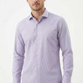 Stripe Shirt For Men - Grey - MEME
