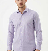 Stripe Shirt For Men - Grey - MEME