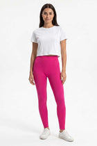 ACTIVEWEAR RIBBED STRETCH LEGGINGS FOR WOMEN