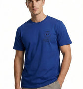 Emoji T-Shirt For Men - Blue - MEME