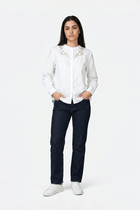 EMBROIDERED BUTTON DOWN SHIRT FOR WOMEN