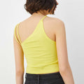 Tank T-Shirt For Women - Yellow - MEME