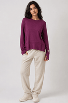 ACTIVEWEAR SOLID LONG SLEEVES T-SHIRT FOR WOMEN
