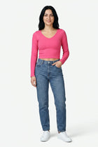 SEAMLESS LONG SLEEVES T-SHIRT FOR WOMEN