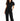 Solid Jumpsuit For Women - Black - MEME