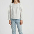 Blouse For Girl - White - MEME