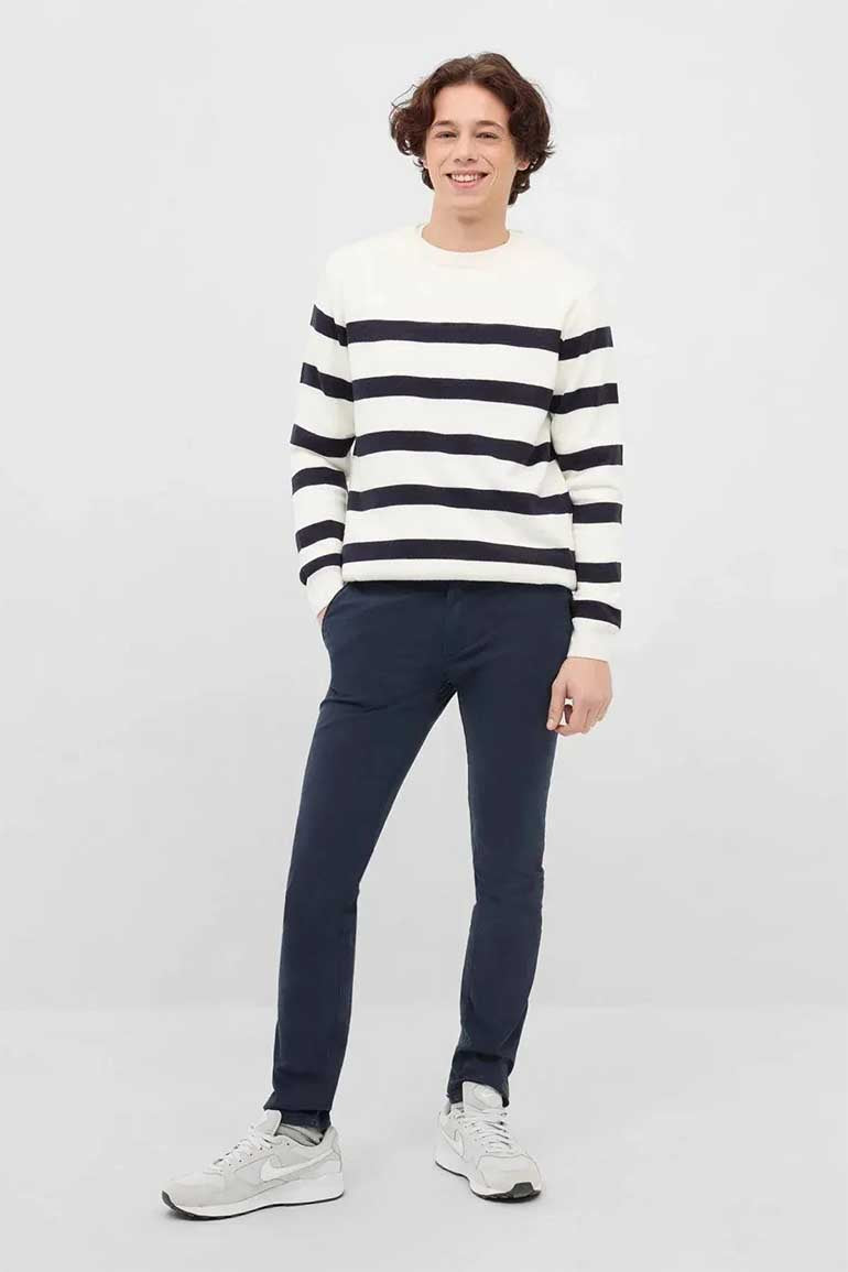 SKINNY-FIT CHINOS TROUSER FOR MEN