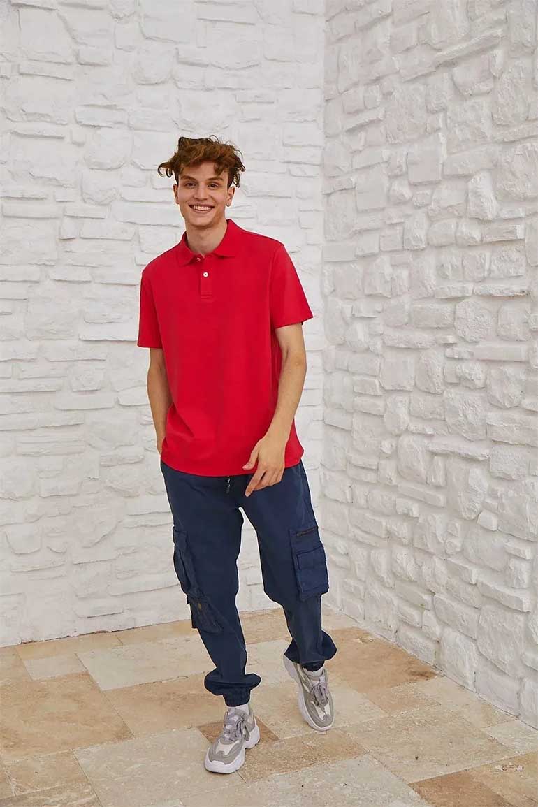 POLO SHIRT FOR MEN - RED