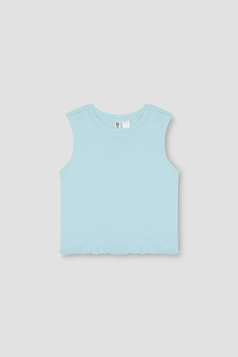 SOLID TANK TOP FOR GIRLS