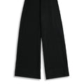 Wide Leg Solid Trouser For Women - Black - Intermix - MEME