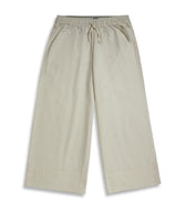 Wide leg solid trouser for Women - Pastel Grey - MEME