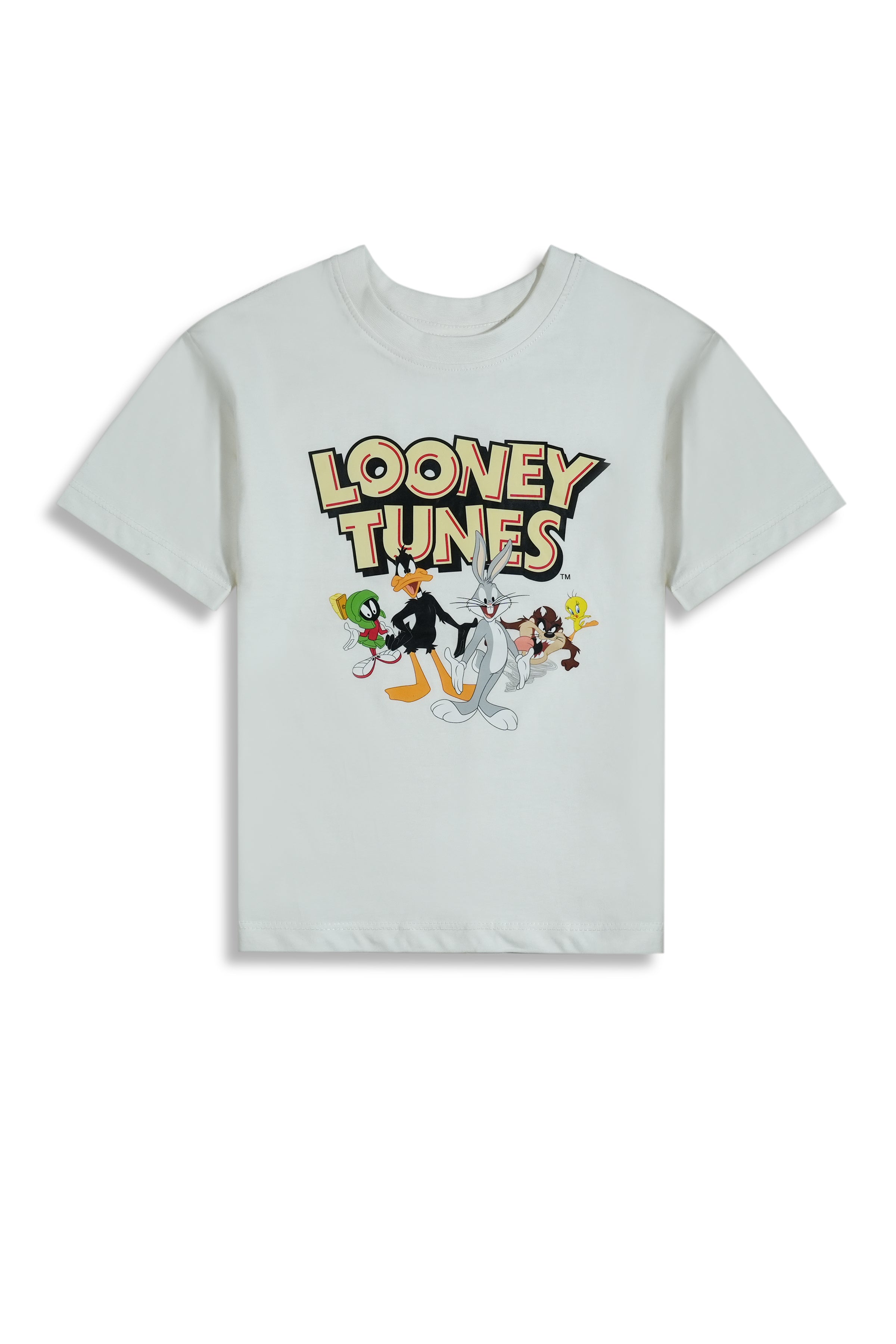 Loony Tunes Crew Neck T-Shirt for Boy - Quill Grey
