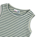 Tank Top for Girl - Greyish Turquoise