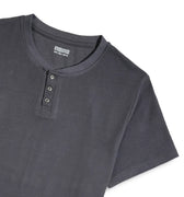 Henley Polo T-Shirt for Men - Bright Grey - MEME