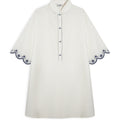  Embroidered Tunic for Women - White 