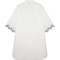  Embroidered Tunic for Women - White 