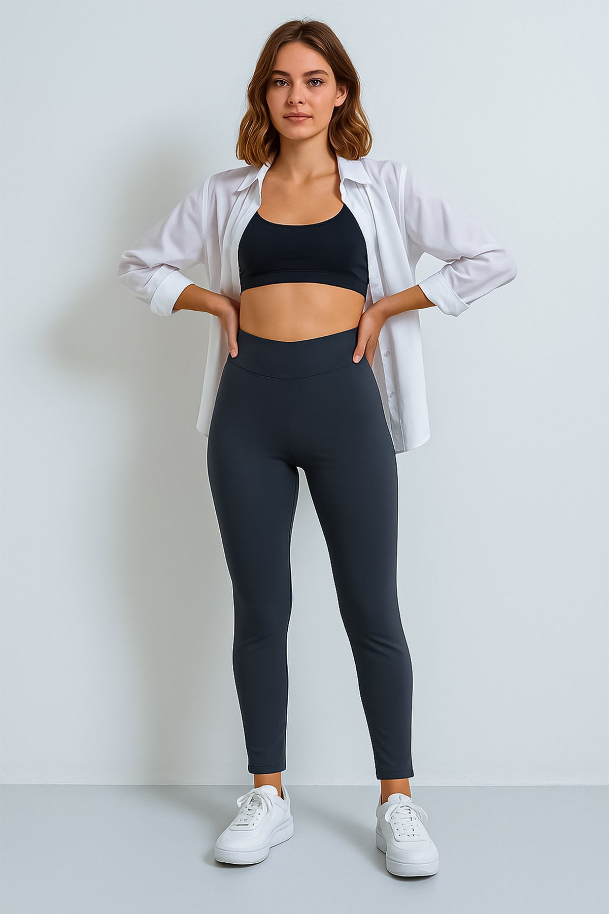 Long Legging For Women - Black