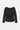 Solid Black Top For Women - Black - MEME